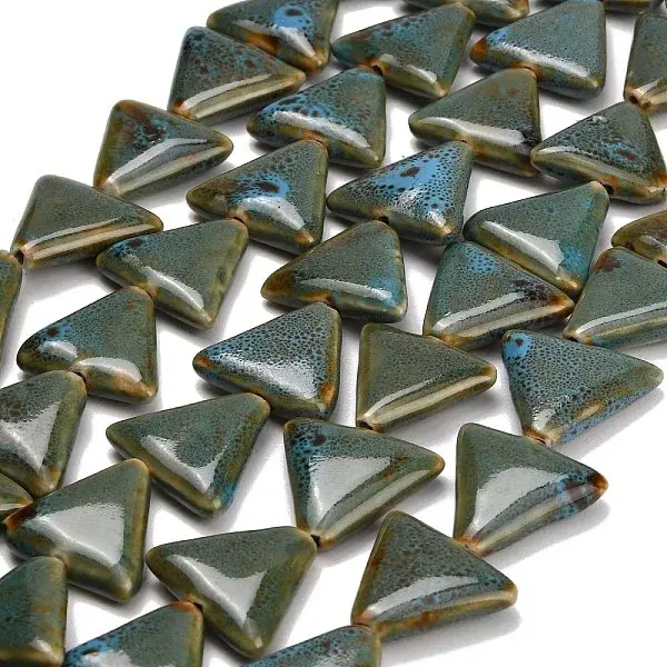 Vintage Handmade Porcelain Beads Strands