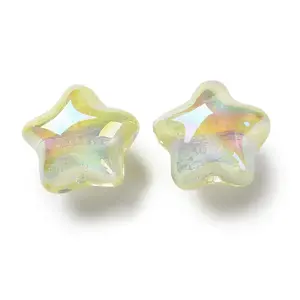 UV Plating Transparent Acrylic Beads