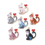 Printed Alloy Enamel Pendants