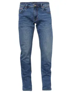 KOROSHI Džínsy  modrá denim