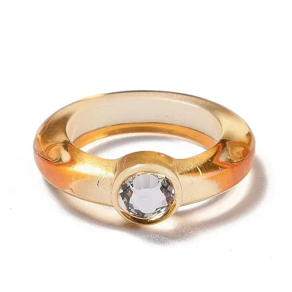 Transparent Acrylic Finger Rings