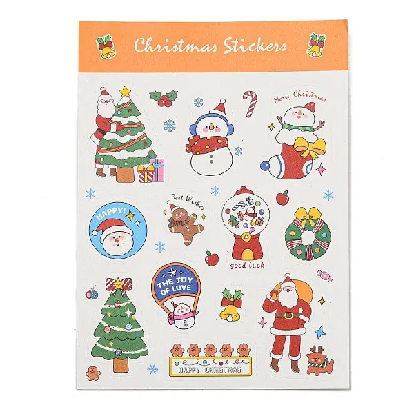 Christmas Theme Paper Sticker