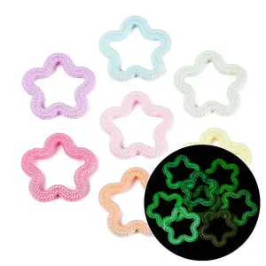 Luminous UV Plating Opaque Acrylic Beads
