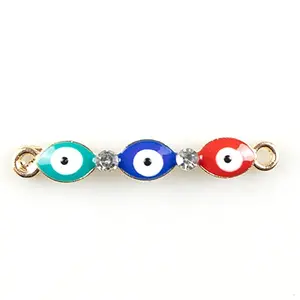 Alloy Enamel Connector Charms