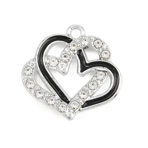 Alloy Rhinestone Pendants