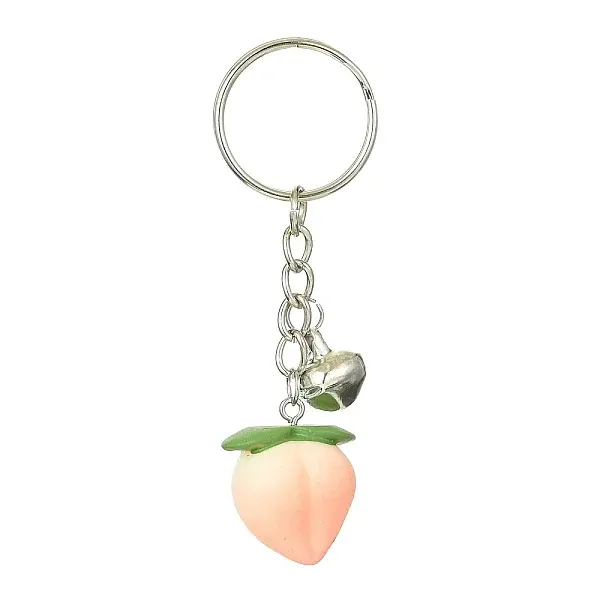 Fruit Resin Pendant Keychain