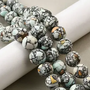 Synthetic Turquoise Beads Strands