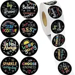 500Pcs Award Paper Self-Adhesive Stickers
