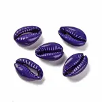 Baking Paint Cowrie Shell Beads