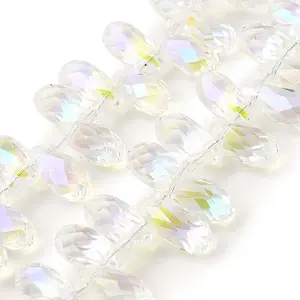 Electroplate Glass Beads Strands
