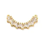 Brass with Cubic Zirconia Pendants