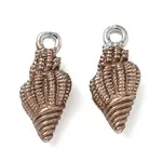 Brass with Enamel Charms