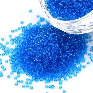 15/0 Transparent Czech Glass Seed Beads