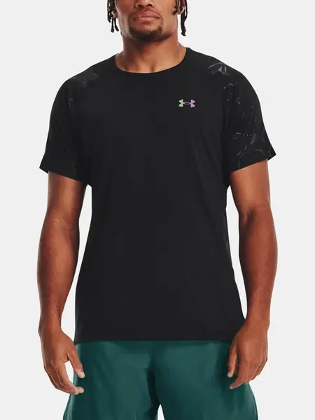 Under Armour T-Shirt UA Rush Emboss SS-BLK - Men