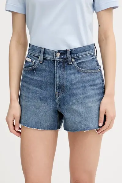 Calvin Klein Jeans šortky dámské džínové