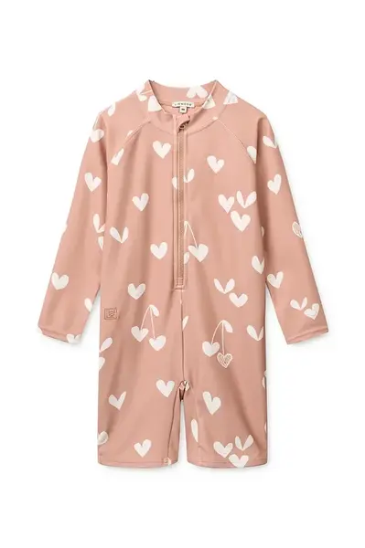 Liewood plážový overal dětský Max Printed LS Swim Jumpsuit