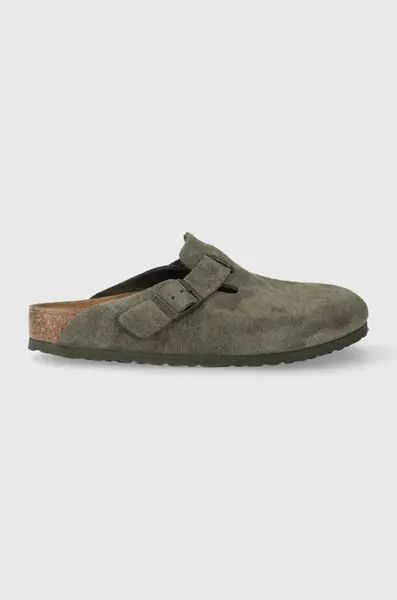 Semišové šľapky Birkenstock