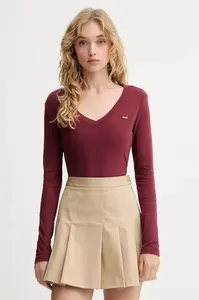 Bavlnené tričko s dlhým rukávom Levi's