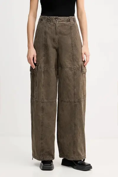 Kenzo  Bavlněné kalhoty  Dyed Canvas Cargo Pants