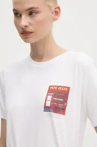 Pepe Jeans Bavlnené tričko Pepe Jeans GWENDOLYN