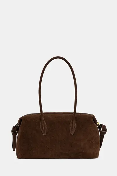 Yuzefi Semišová kabelka Yuzefi BRIOCHE DUFFLE