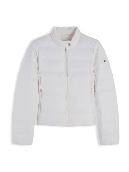 TOMMY HILFIGER Prechodná bunda  biela