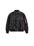 ALPHA INDUSTRIES Prechodná bunda  čierna