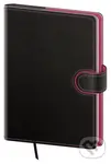 Týdenní diář 2027 A5 Flip antracit magenta