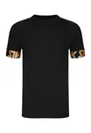 SikSilk Tričko 'Dynamic'  farba ťavej srsti / čierna