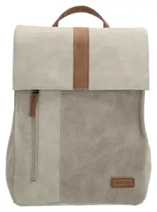 Elegantní dámský batoh do města Beagles Brunete Backpack 8 l Light Grey