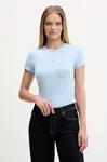 Tommy Jeans tričko dámske bavlnené