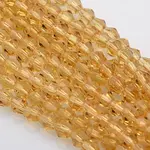 Bicone Glass Beads Strands