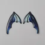 Translucent Resin Glitter Powder Pendants