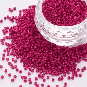 Glass Cylinder Beads