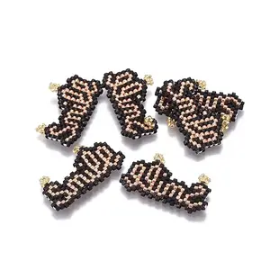 MIYUKI & TOHO Handmade Japanese Seed Beads Pendants