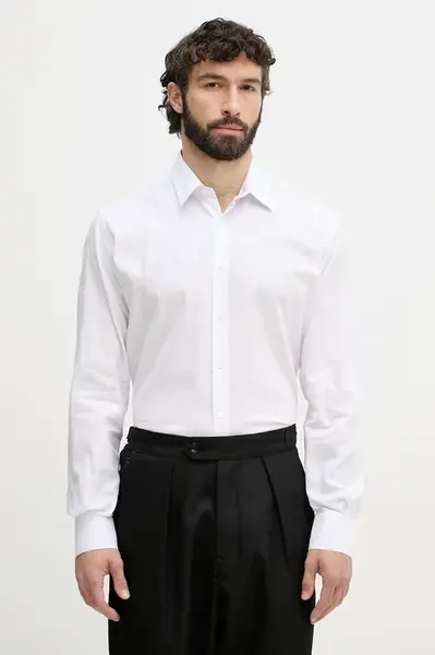 Karl Lagerfeld  košile pánská se lnem
