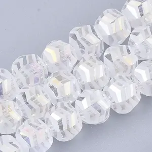Electroplate Glass Beads Strands
