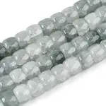 Baking Paint Crackle Glass Beads Strands
