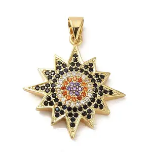 Brass Cubic Zirconia Pendants