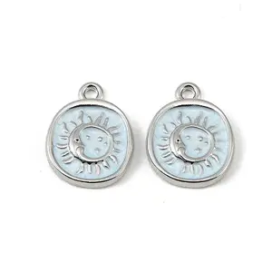 Alloy Enamel Pendants