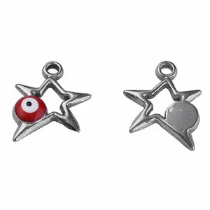 304 Stainless Steel Enamel Pendants