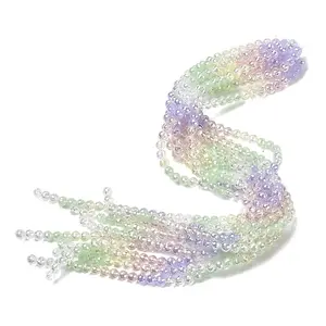 Electroplate Glass Beads Strands