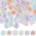 80Pcs Transparent Acrylic Beads