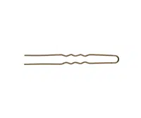 Vlnitá vlásenka Eurostil Professional - 8,5 cm, bronzová - 20 ks (04531)