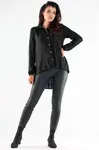 Awama Woman's Shirt A527 Black