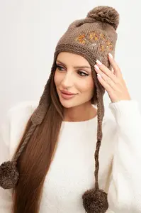 Kesi Dámská ušanka Emma K343 denim