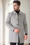 PLT9364 DEWBERRY MEN'S COAT-LIGHT GREY