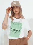 Dámské tričko LAMOUR bílé