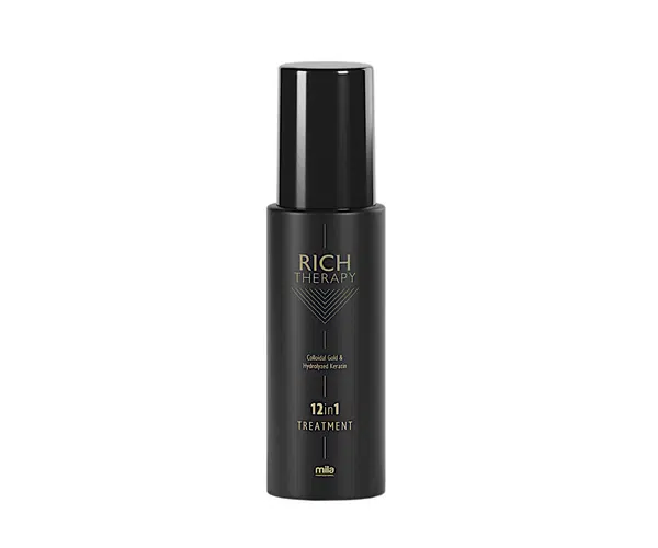 Bezoplachová péče ve spreji pro poškozené vlasy Mila Rich Therapy 12in1 Treatment - 150 ml (0106005) + dárek zdarma