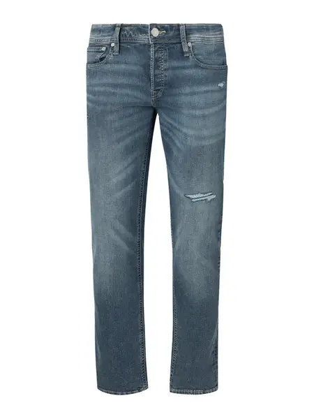 JACK & JONES Džínsy 'JJIGLENN JJORIGINAL'  modrá denim